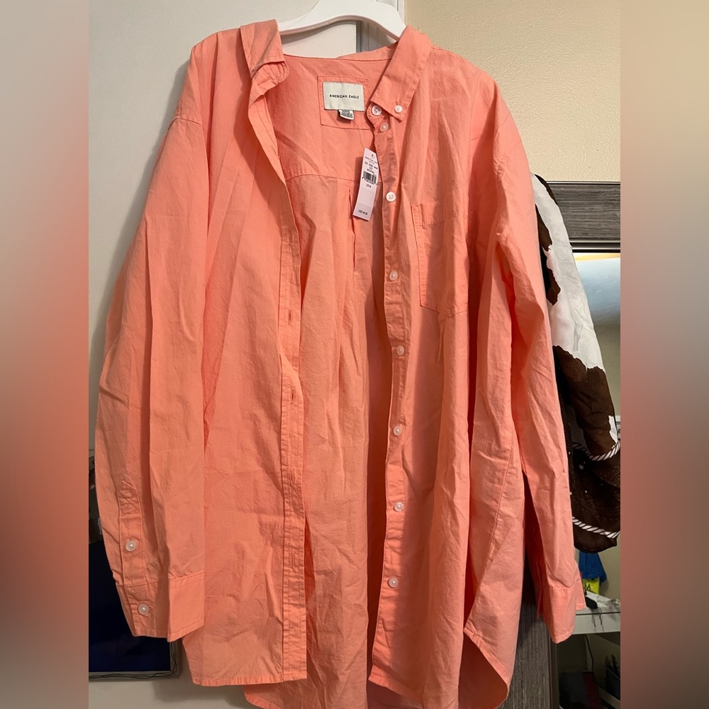 American Eagle button up